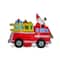 Glitzhome® 7ft. Inflatable Santa in Truck With Lights
